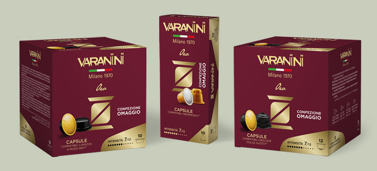 Caffè Varanini - Nuova linea Capsule Compatibili